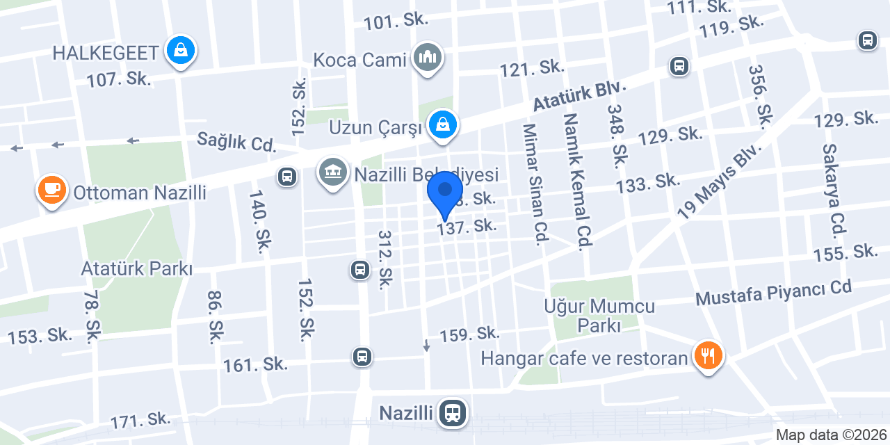 Nazilli istasyon Murat taksi konumu