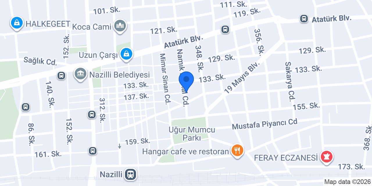 Çam Mobilya konumu