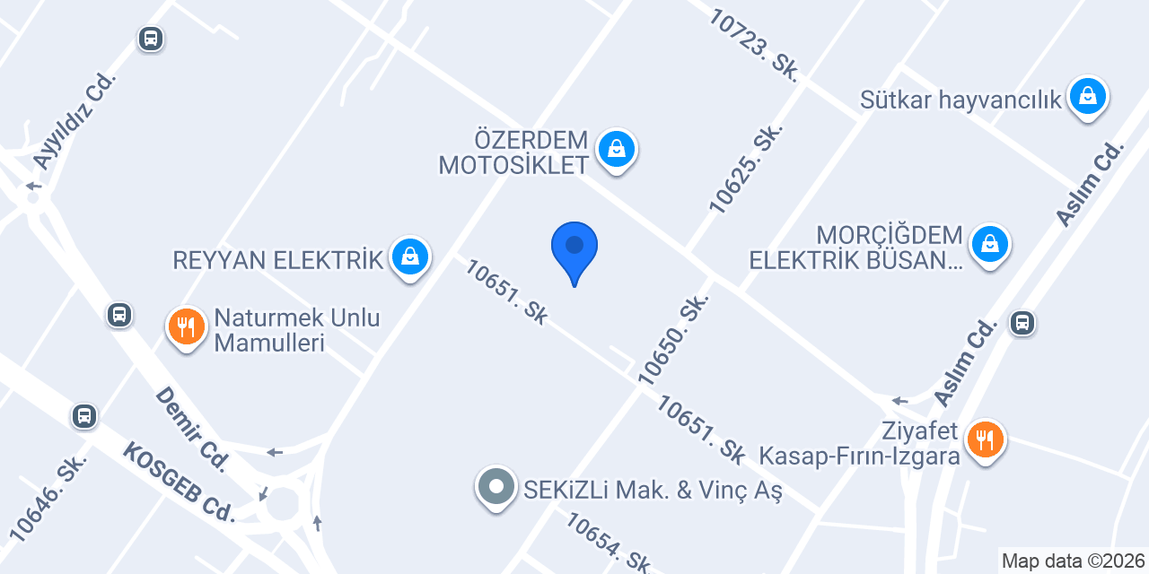 AYVAZOĞLU METAL konumu