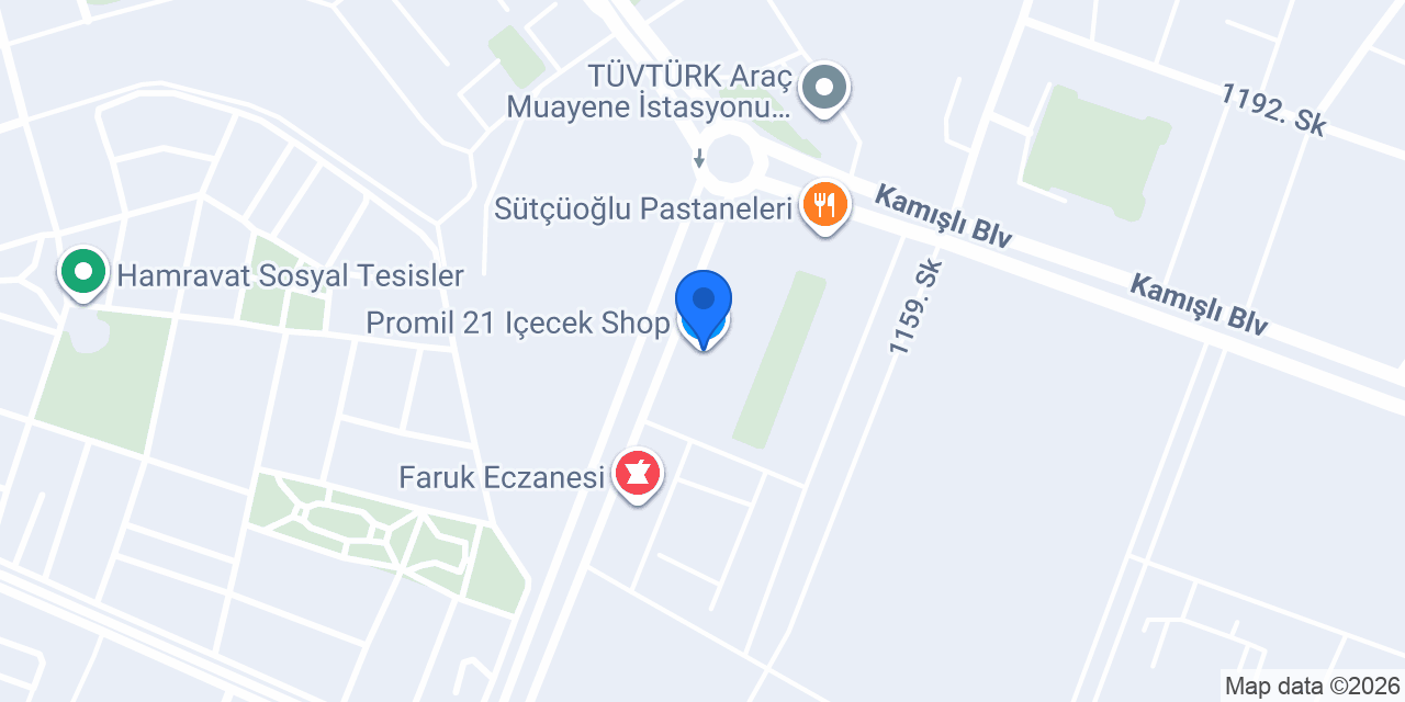 Promil 21 Içecek Shop konumu