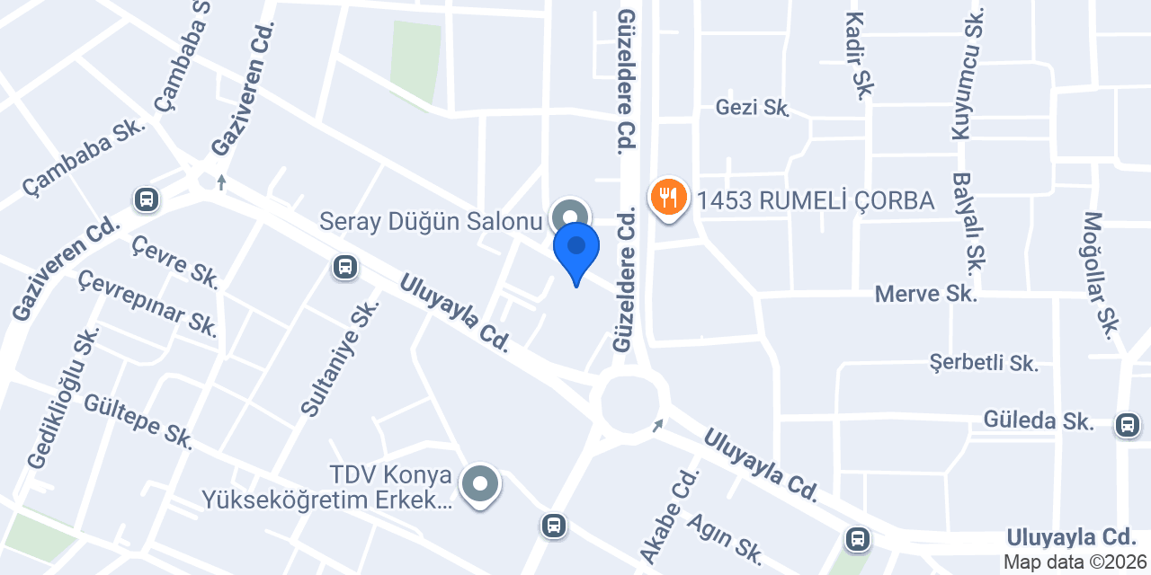 Selçuklu 63 Nolu Aile Sağlık Merkezi konumu