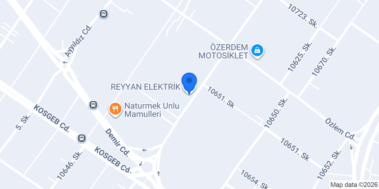 REYYAN ELEKTRİK konumu