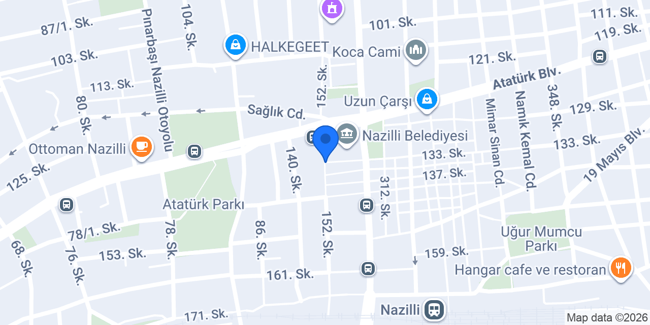 Nazilli Tattoo Piercing®️ konumu