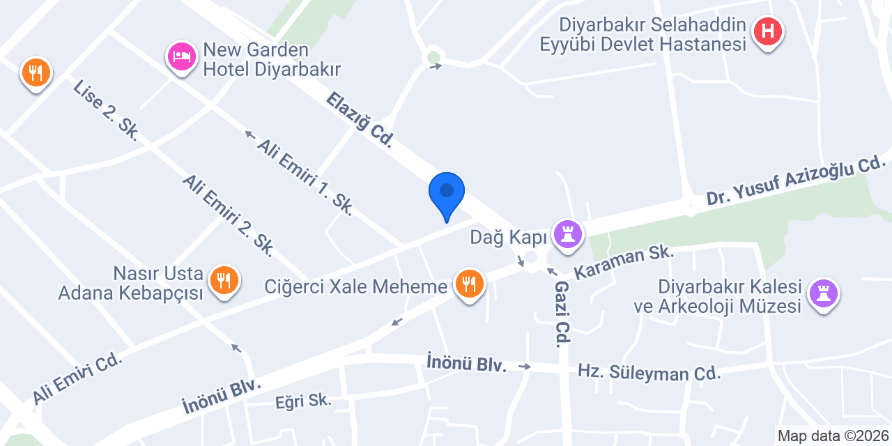 NAPOLİ RESTAURANT konumu