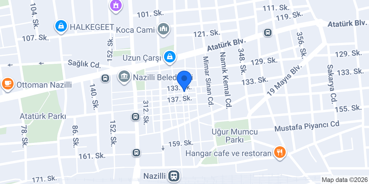 Tatil.Com Aydin Nazilli Ofis konumu