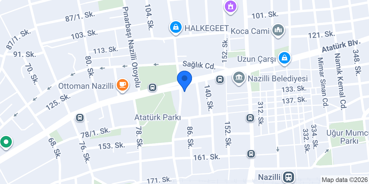 Nazilli Halk Manav konumu