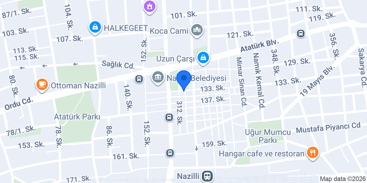 Yasemin kahvalti ve cafe konumu
