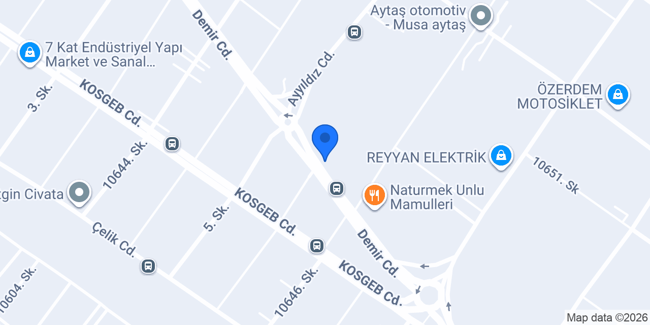 Bayrakcıoğlu Metal Tic.Ltd.Şti konumu