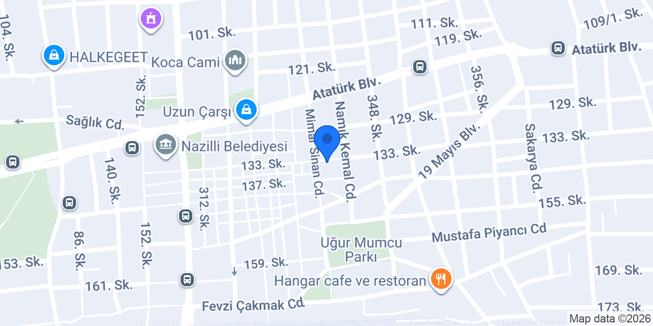 Cadence Nazilli konumu