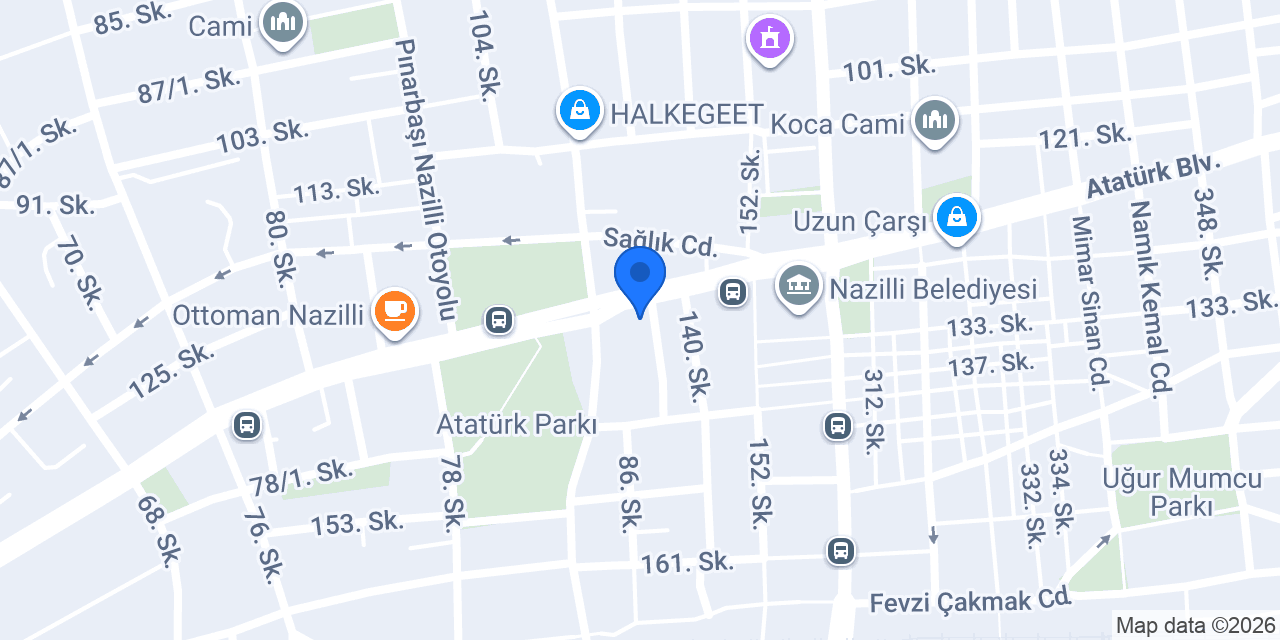 Özırmak Sıhhi Tesisat konumu