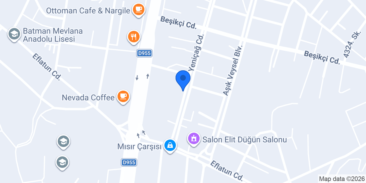 KOVİ COFFEE BATMAN konumu