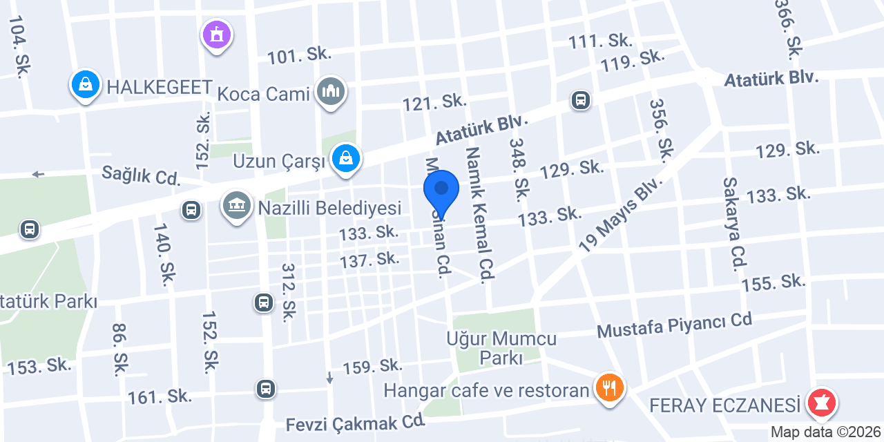 Vatan Bilgisayar Nazilli konumu