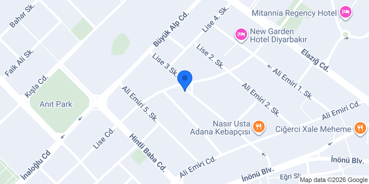 Yoldaş Turizm konumu