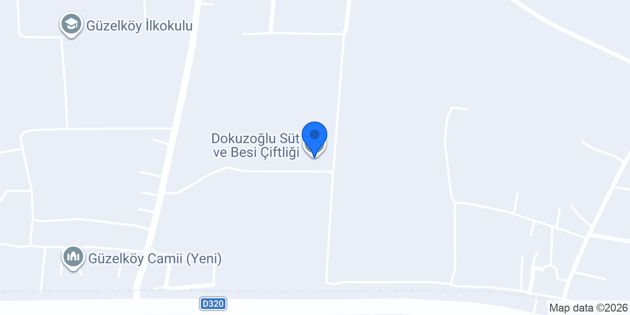 Dokuzoğlu Süt ve Besi Çiftliği konumu