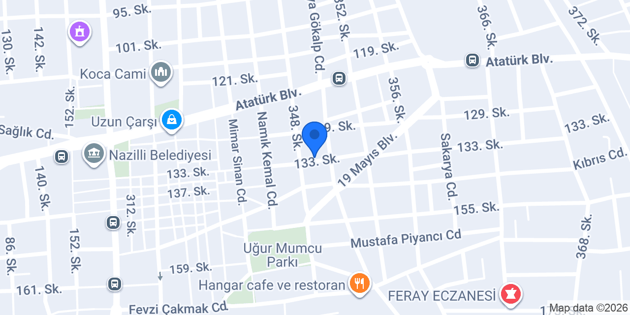 Nazilli Dilce Beauty Masaj Salonu konumu