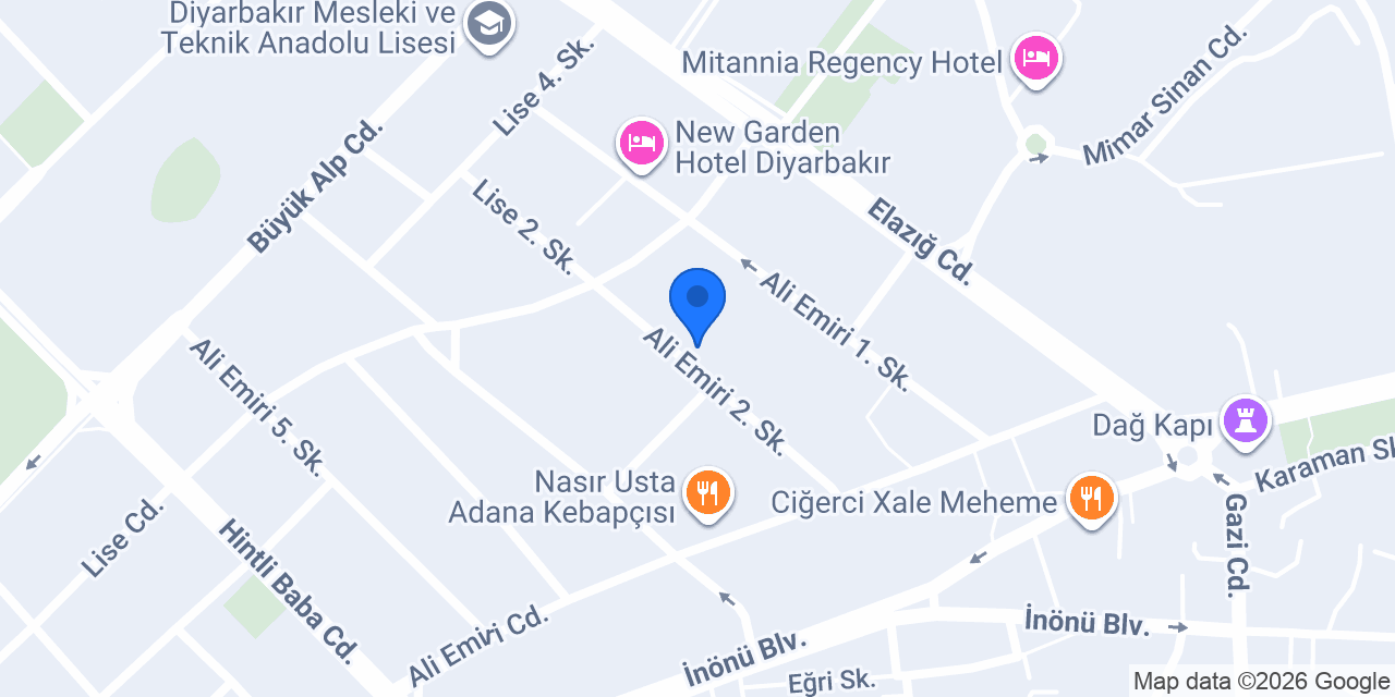 Mesa Medikal konumu