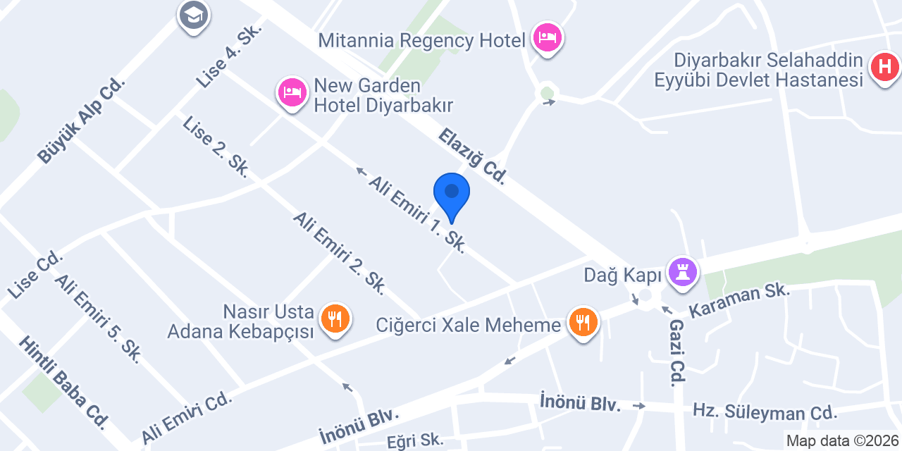 Benusen Meyhanesi konumu