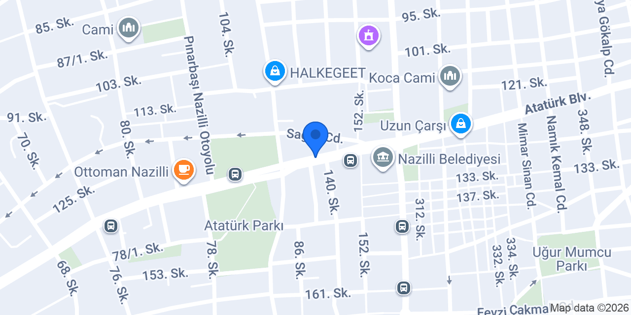 Nazilli Çilingir konumu