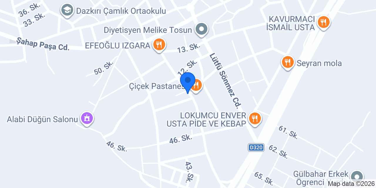 Olcay konfeksiyon konumu