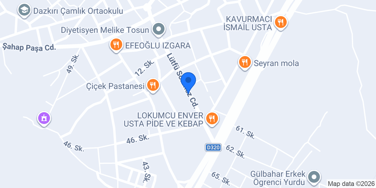 Özel Can Polikliniği konumu