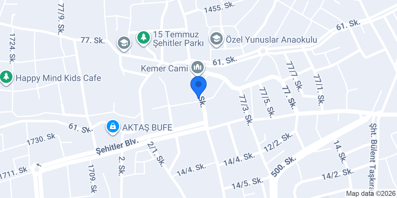 Zeytin Peyzaj konumu