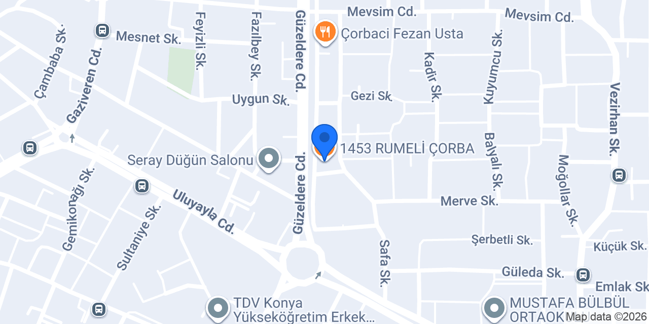1453 RUMELİ ÇORBA konumu