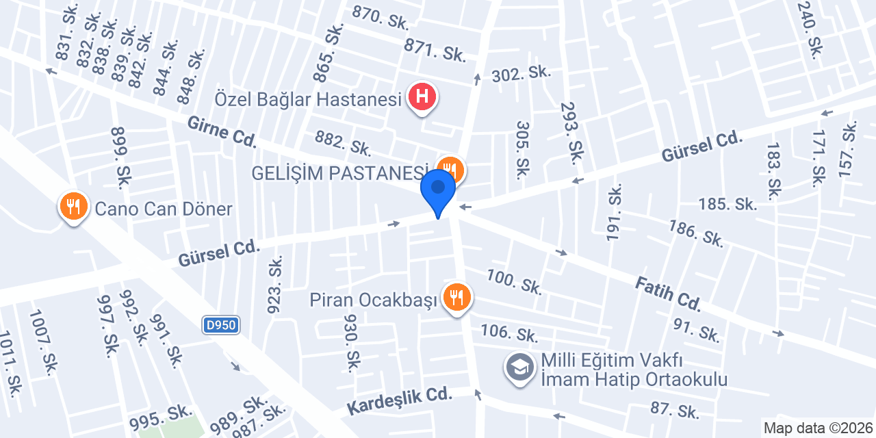ZEHRA İLETİŞİM konumu