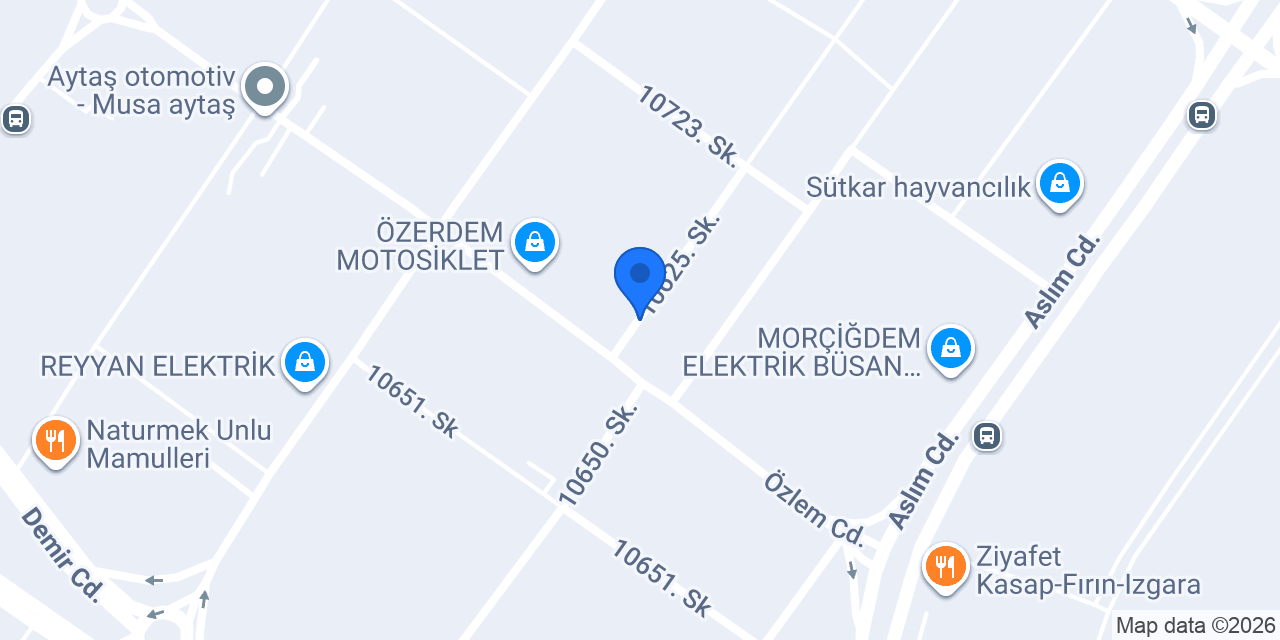 Elzem Catering konumu