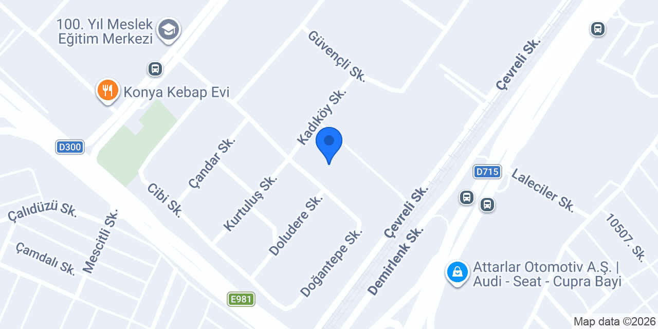 ETS M. Düzgün Santrafüj Pompa konumu