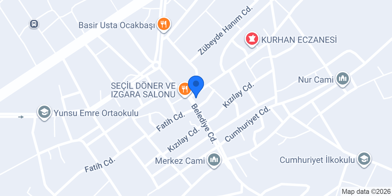 ÇAKAR MARKET konumu