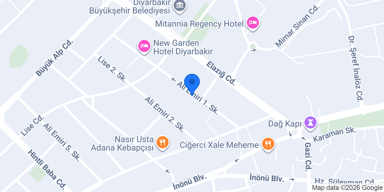 Av. Zeki Cangül konumu