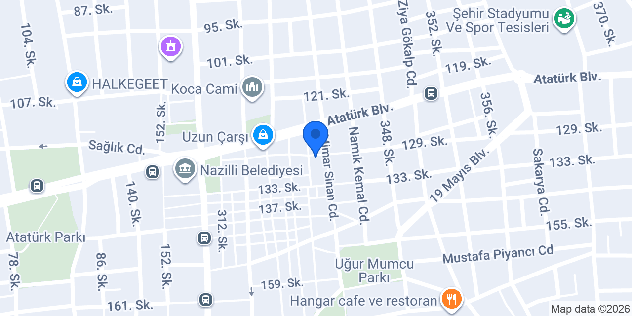 Evim yemekleri konumu