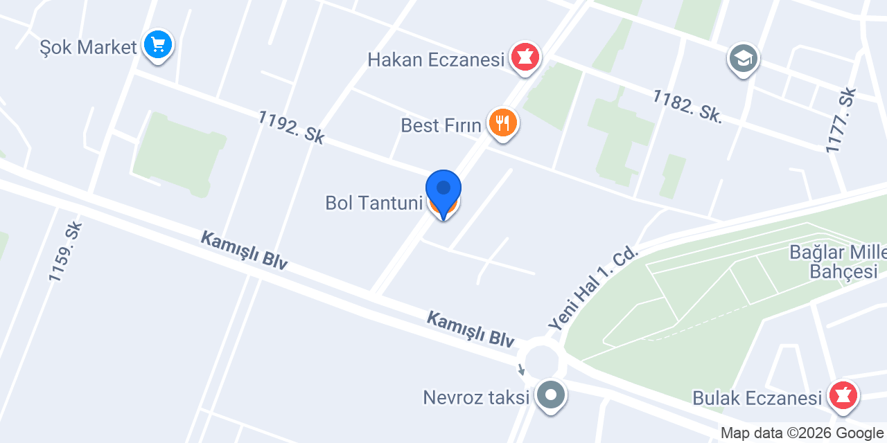 Bol Tantuni konumu