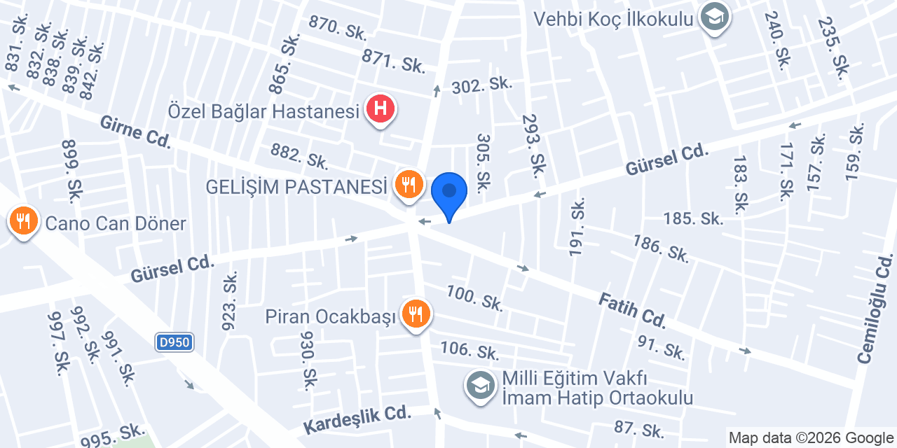 Dörtyol Anahtarcısı konumu