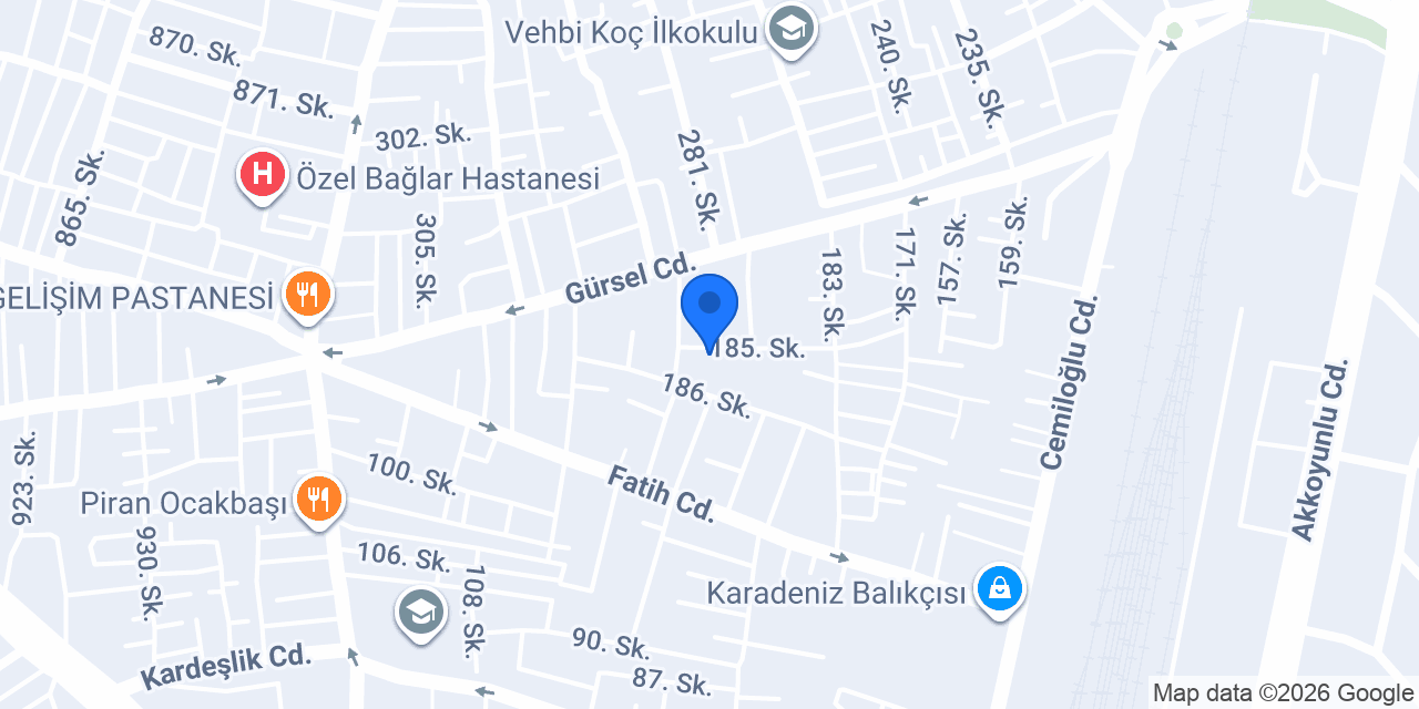 AKÇAY MOBİLYA konumu