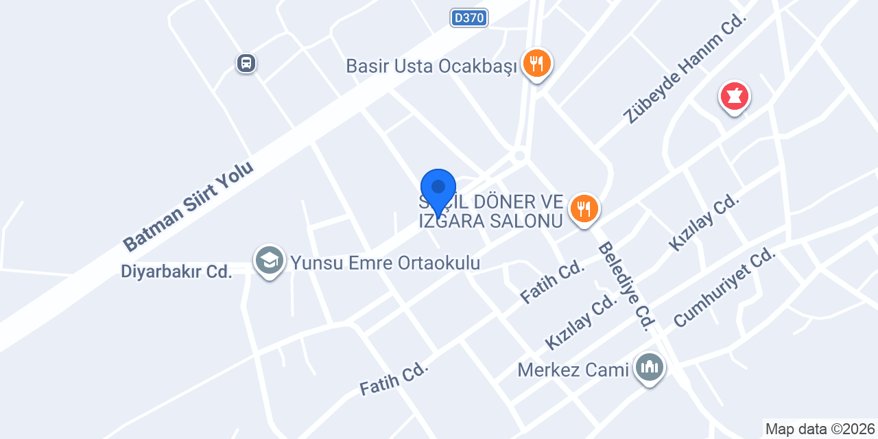 Aygaz Tüp Bayisi konumu