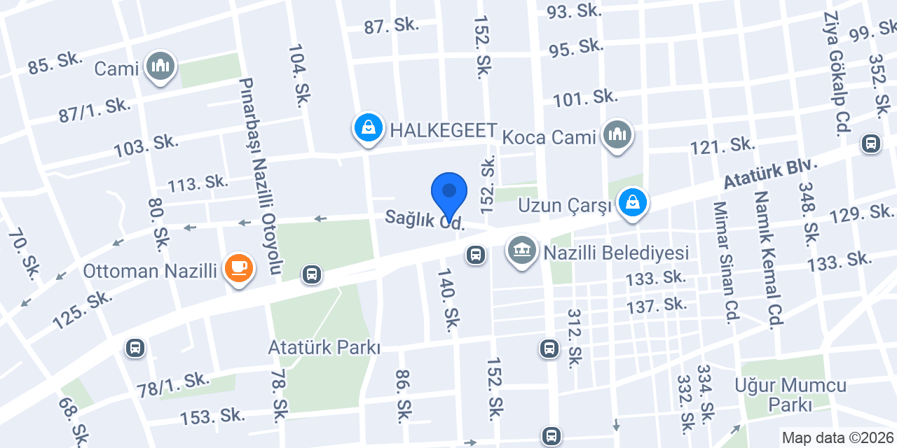 Uzm. Dr. Ülgen Kalelioğlu muayenehanesi konumu