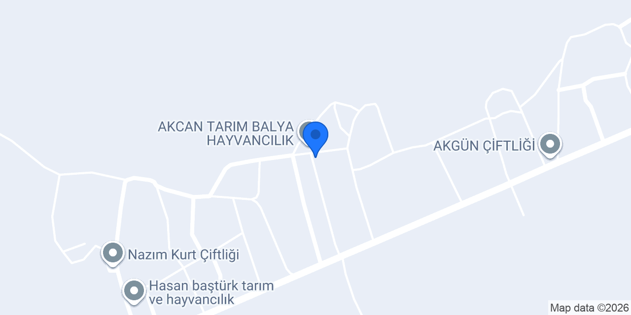 CANER AKCAN VE OĞULLARI TARIM VE HAYVANCILIK konumu