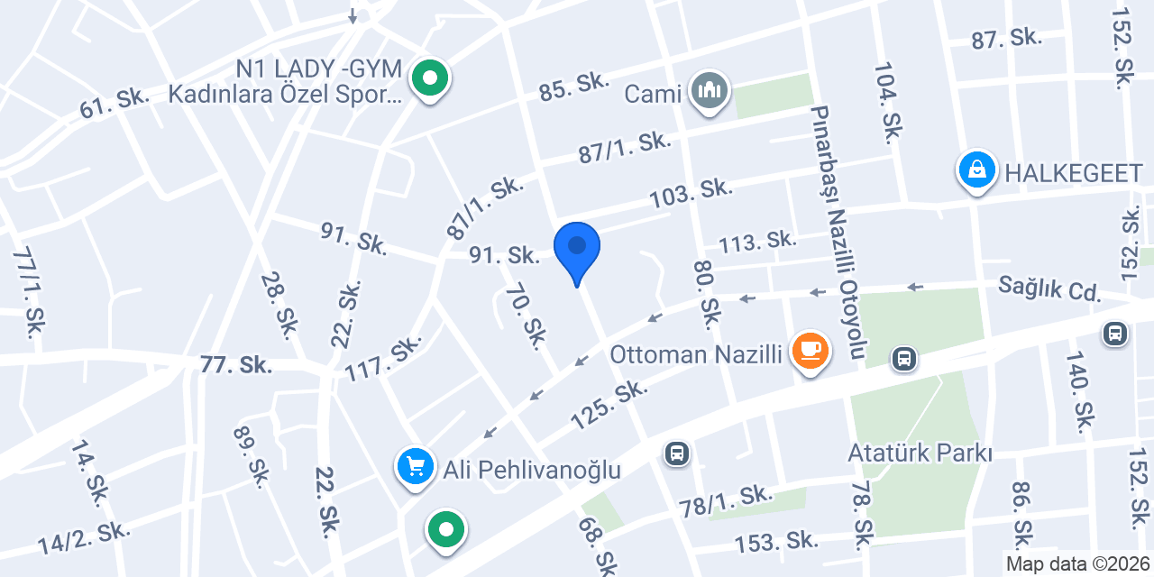 Anka Veteriner Kliniği konumu