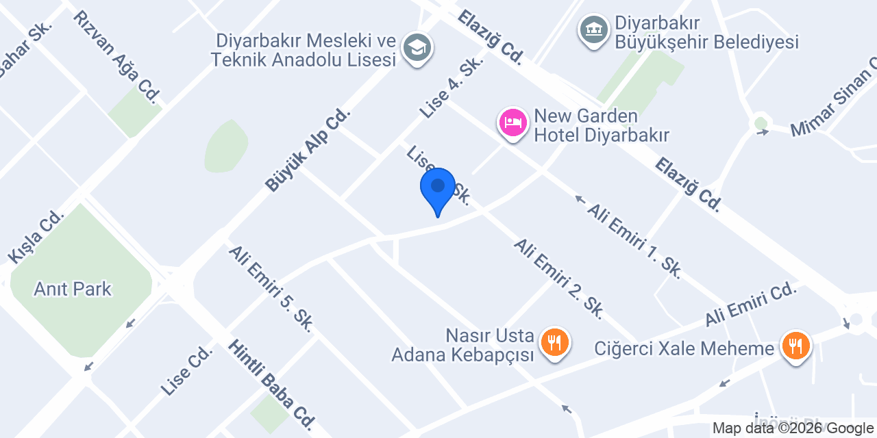 Büşra Çiçekçilik konumu