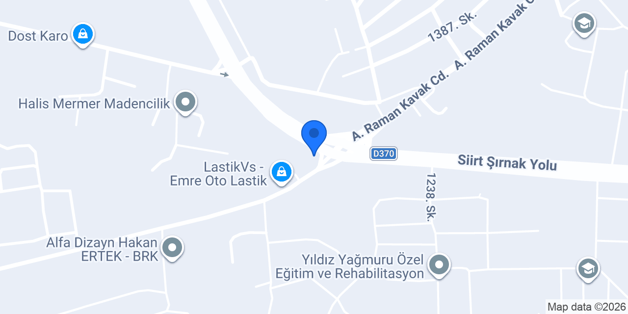 ERUH TİCARET konumu