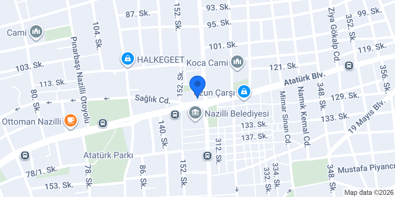 2K Tasarım Atölyesi konumu