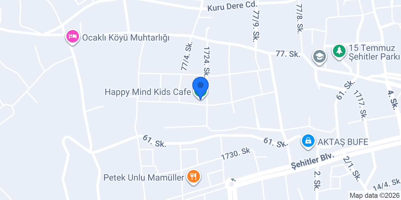 Happy Mind Kids Cafe konumu