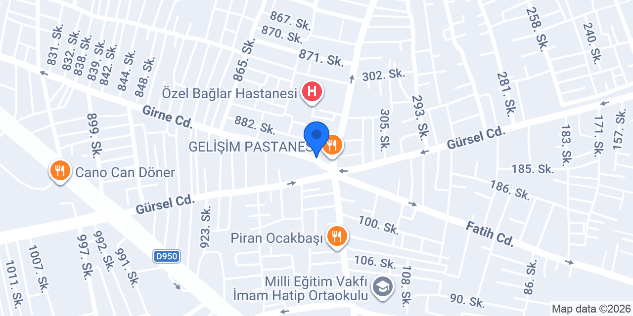 Diyarbakır Baza konumu