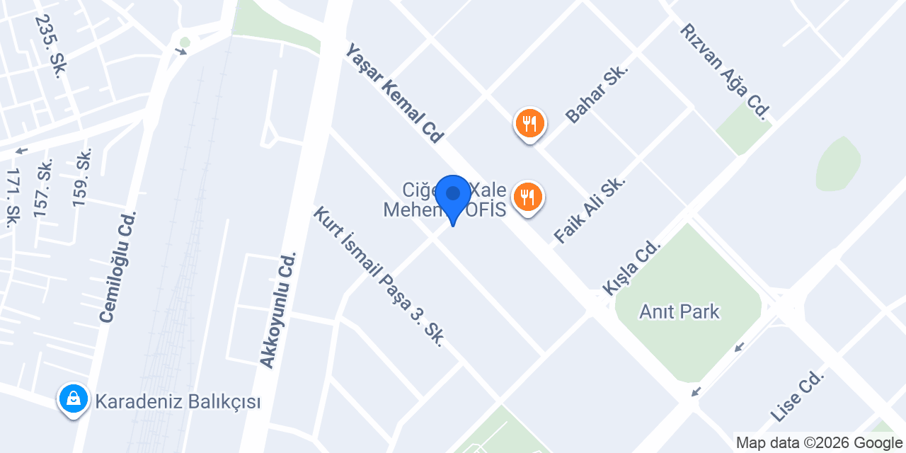 Kuaför Sidar Çınar konumu