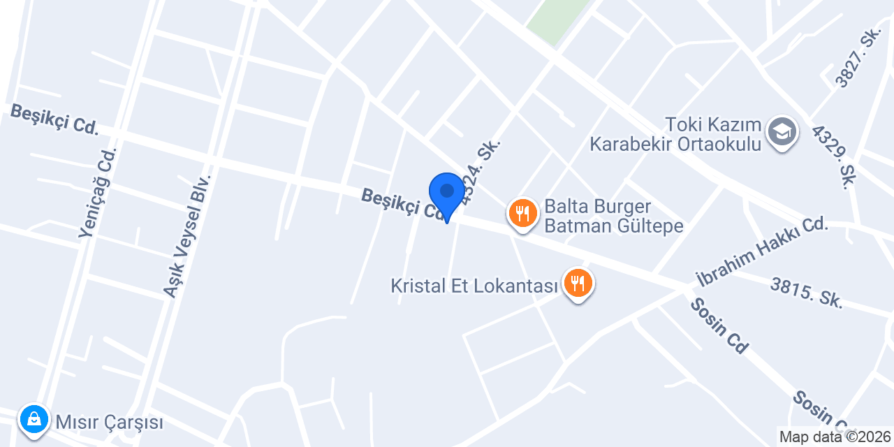 Eylül Eczanesi konumu
