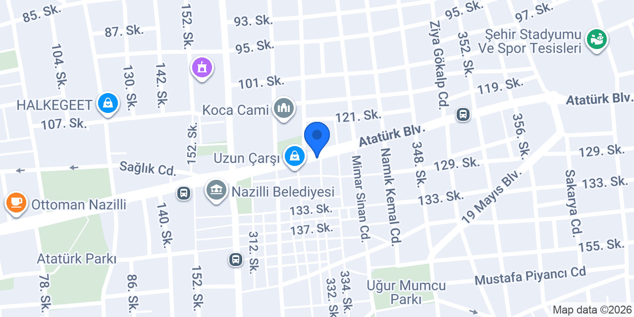 Çiçek Dünyası konumu