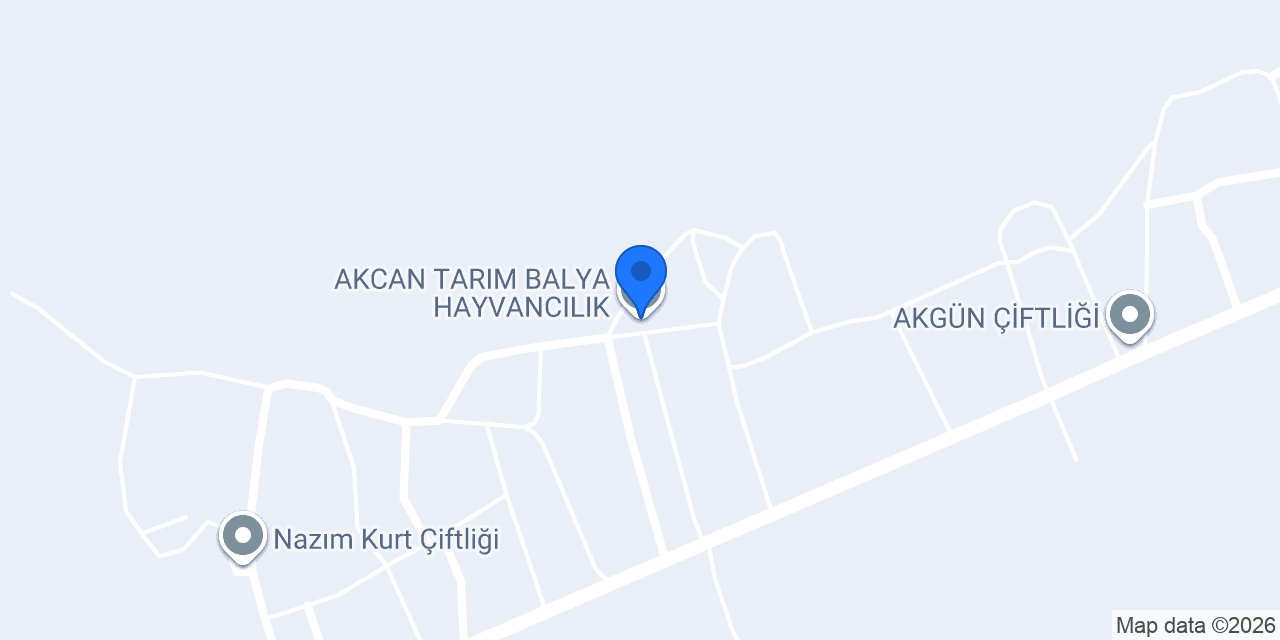 AKCAN TARIM BALYA HAYVANCILIK konumu