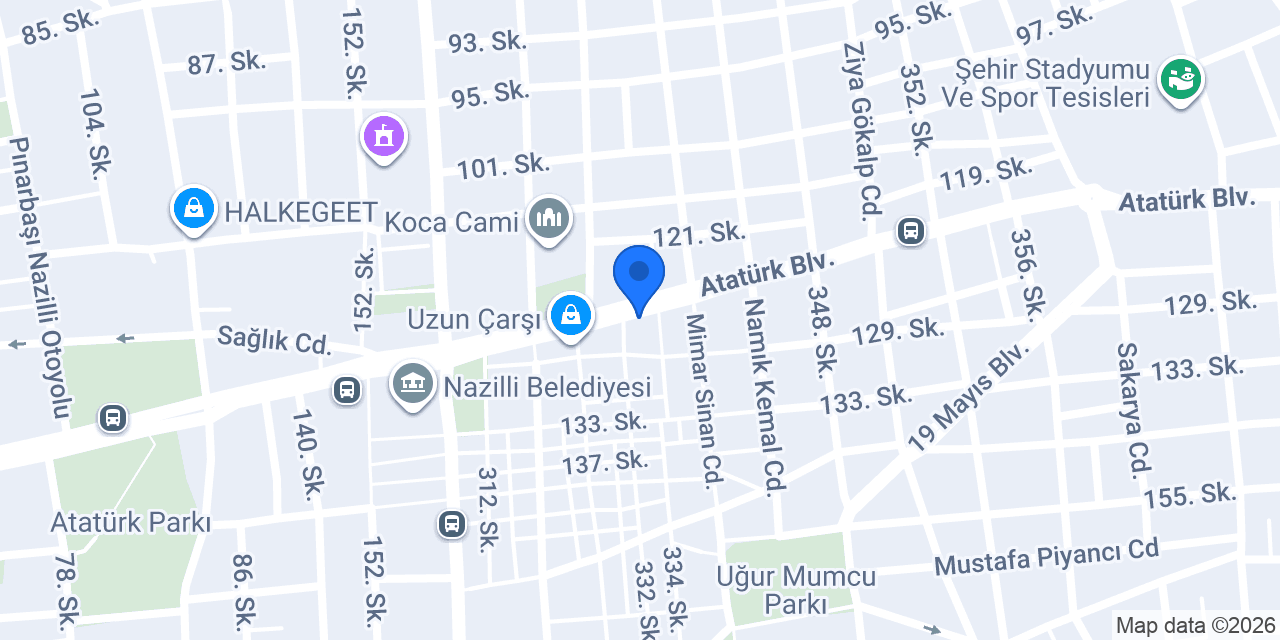 Mustafa Gebenç Eczanesi konumu