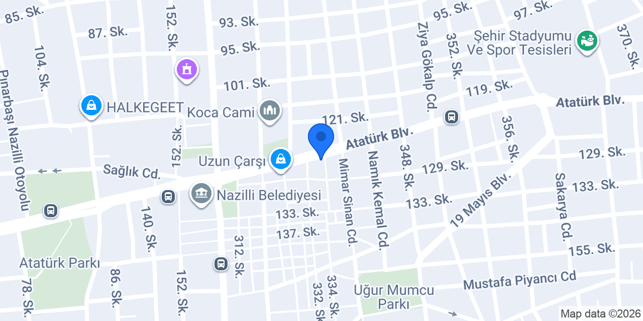 Nazilli Protim İşitme Cihazları konumu